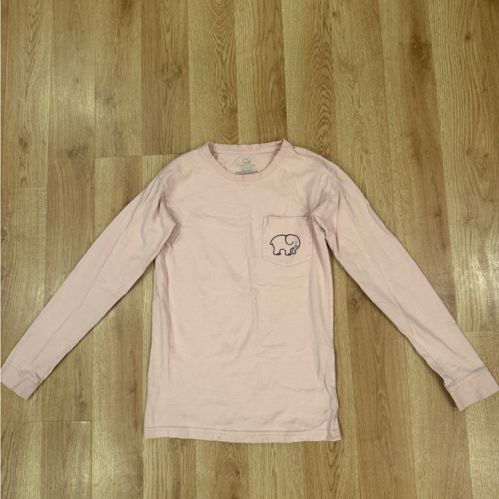 Ivory Ella Light Pink Long Sleeve Tee
